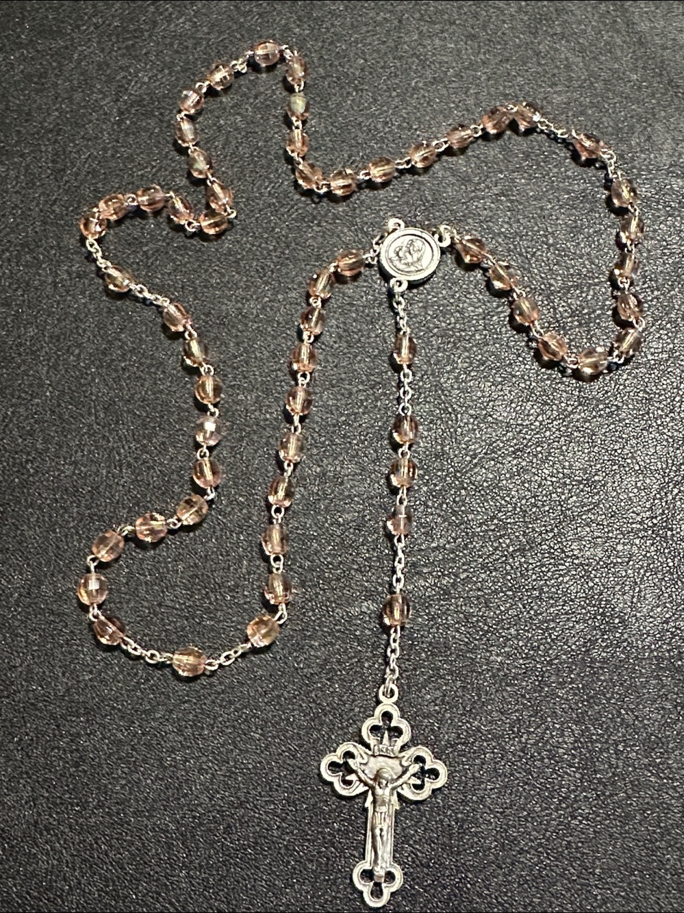 2003 Claudio Cipolletti Italy Catholic Rosary Crucifix